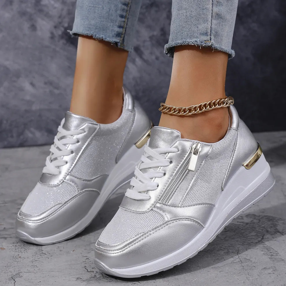 Valeria | Zapatillas Ortopédicas con Doble Cierre