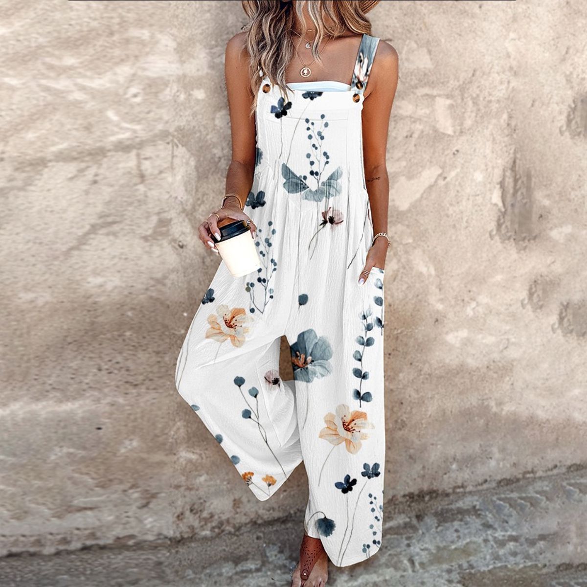 Giulia | Peto estampado amplio ajustable y refinado