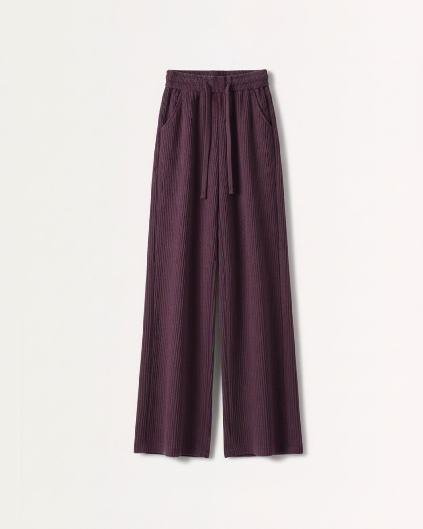 Pantalones de Pana de Talle Alto para Mujer — Estilo Old Money