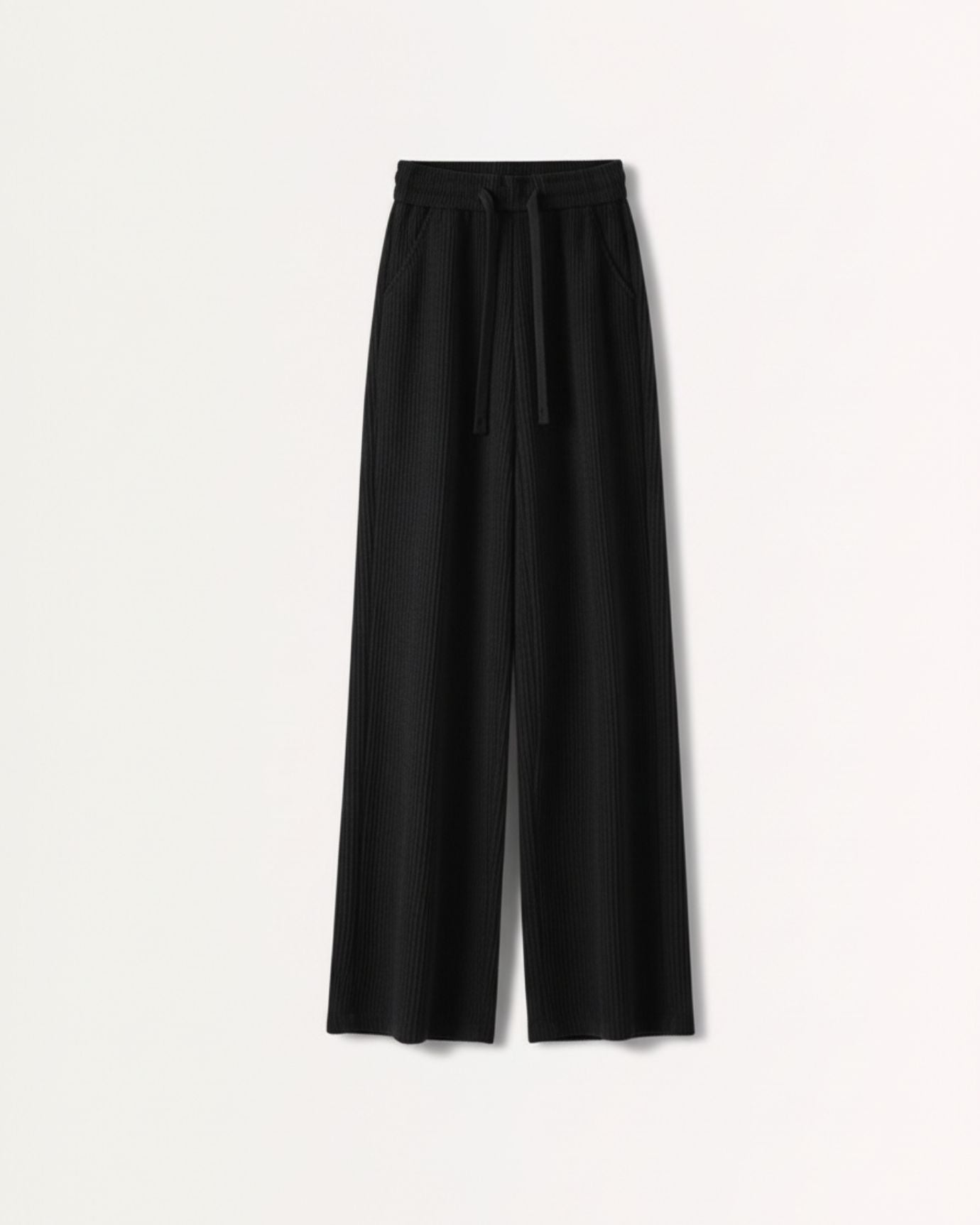 Pantalones de Pana de Talle Alto para Mujer — Estilo Old Money