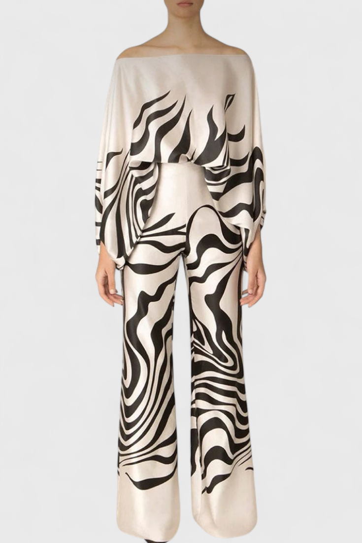 Sybella | Conjunto estampado