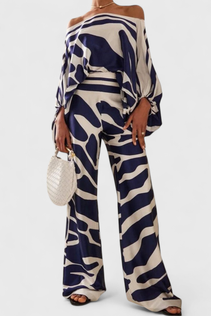 Sybella | Conjunto estampado