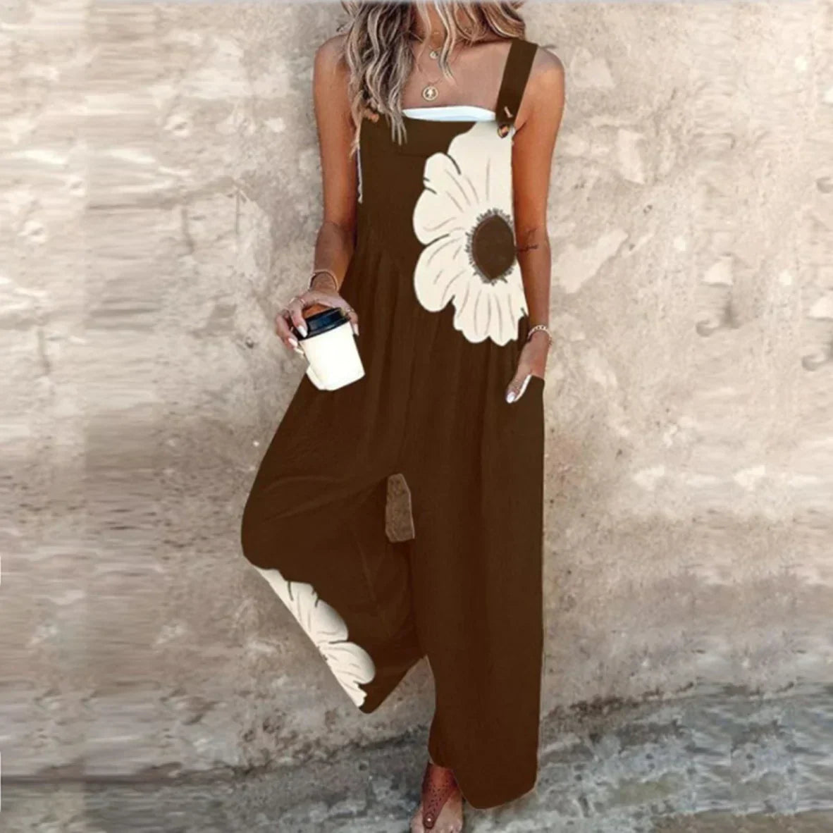 Giulia | Peto estampado amplio ajustable y refinado