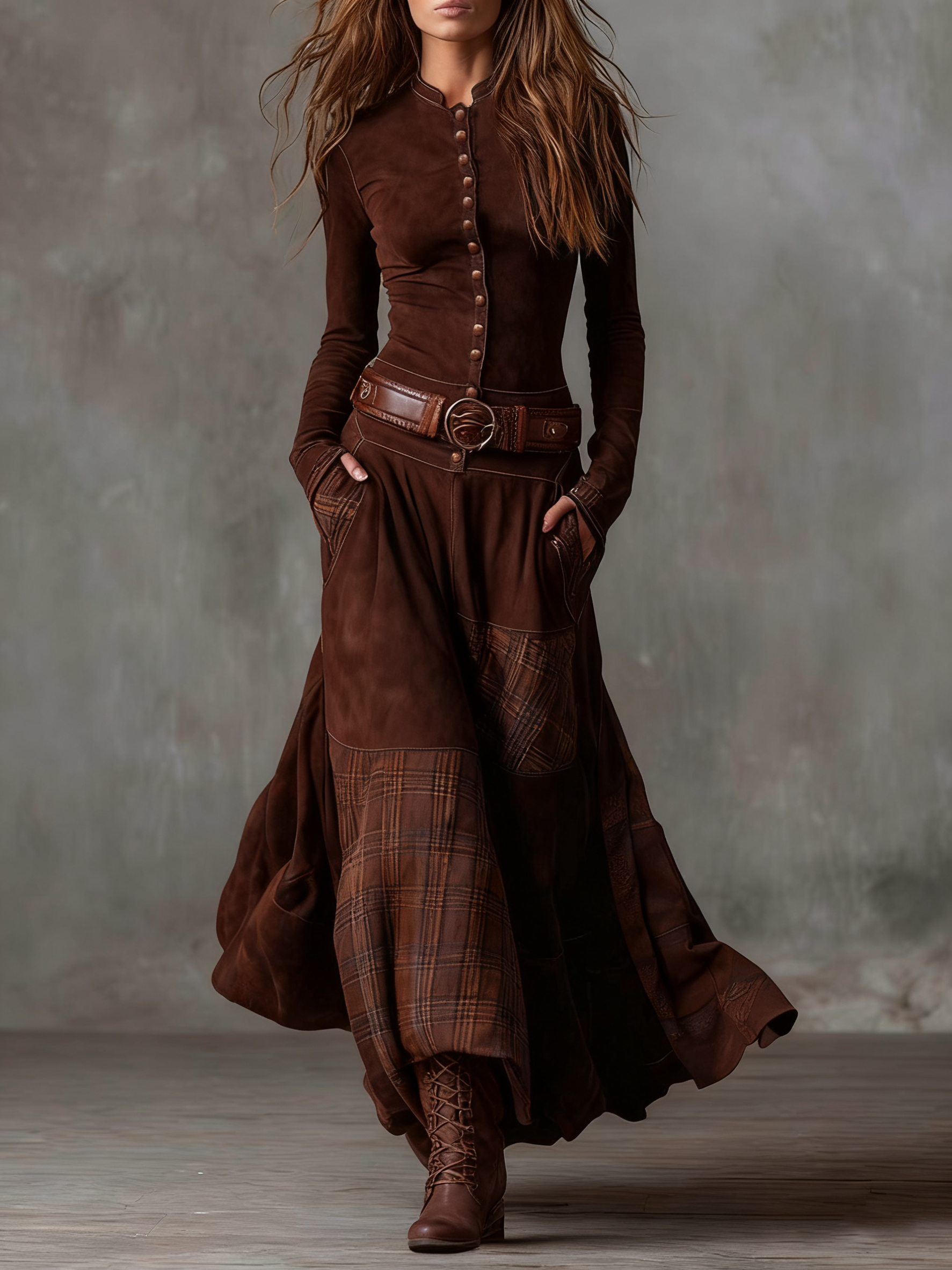 Leonora | Maxi Vestido Vintage