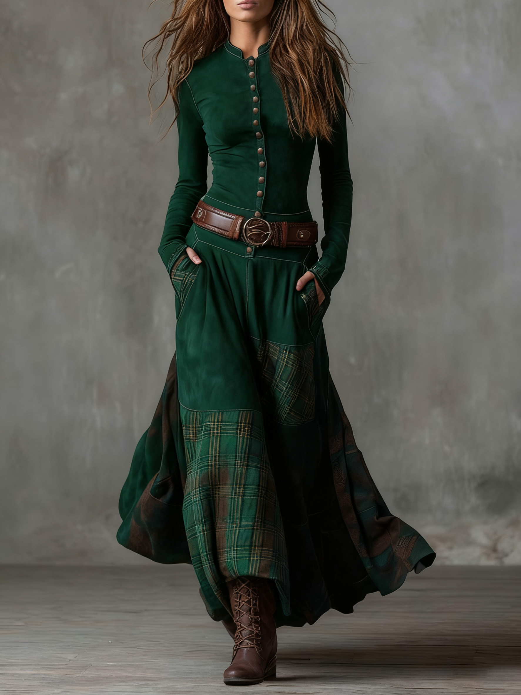 Leonora | Maxi Vestido Vintage