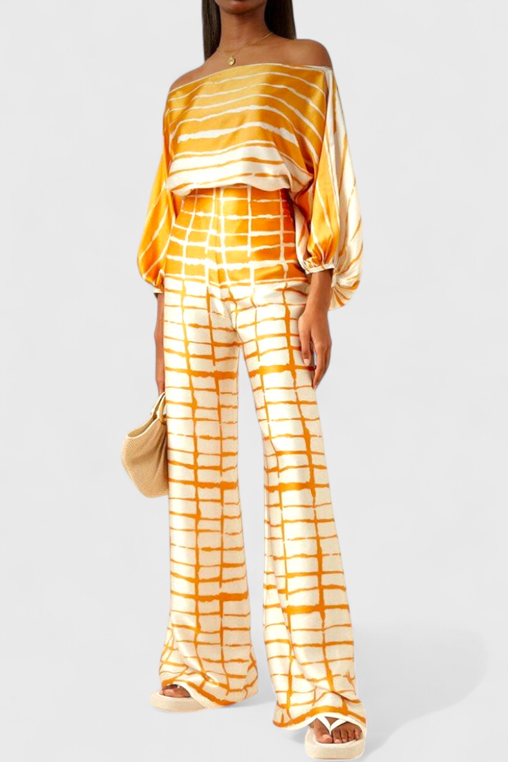 Sybella | Conjunto estampado