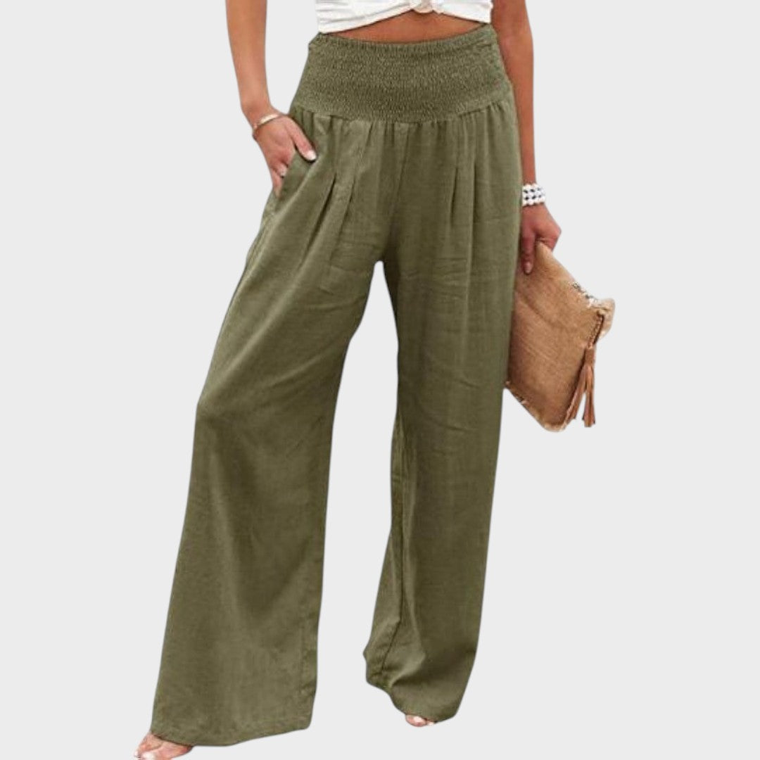 Anna | Pantalones Holgados De Verano
