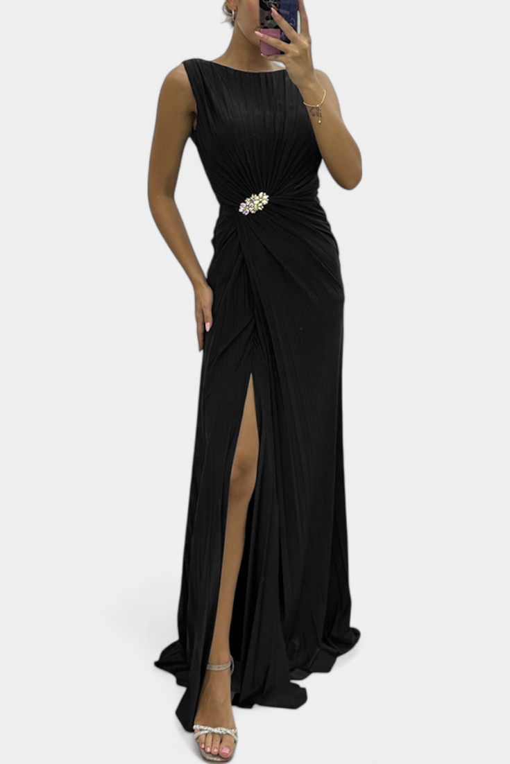 Shiloh | Vestido Maxi Plisado