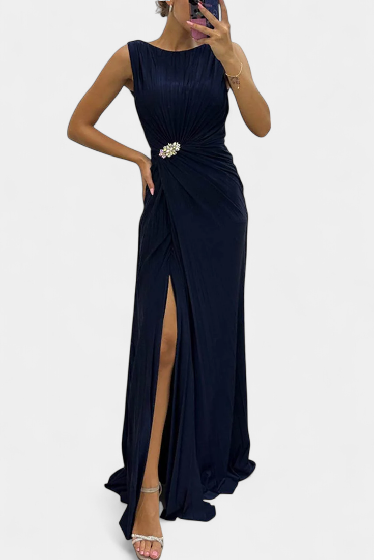 Shiloh | Vestido Maxi Plisado