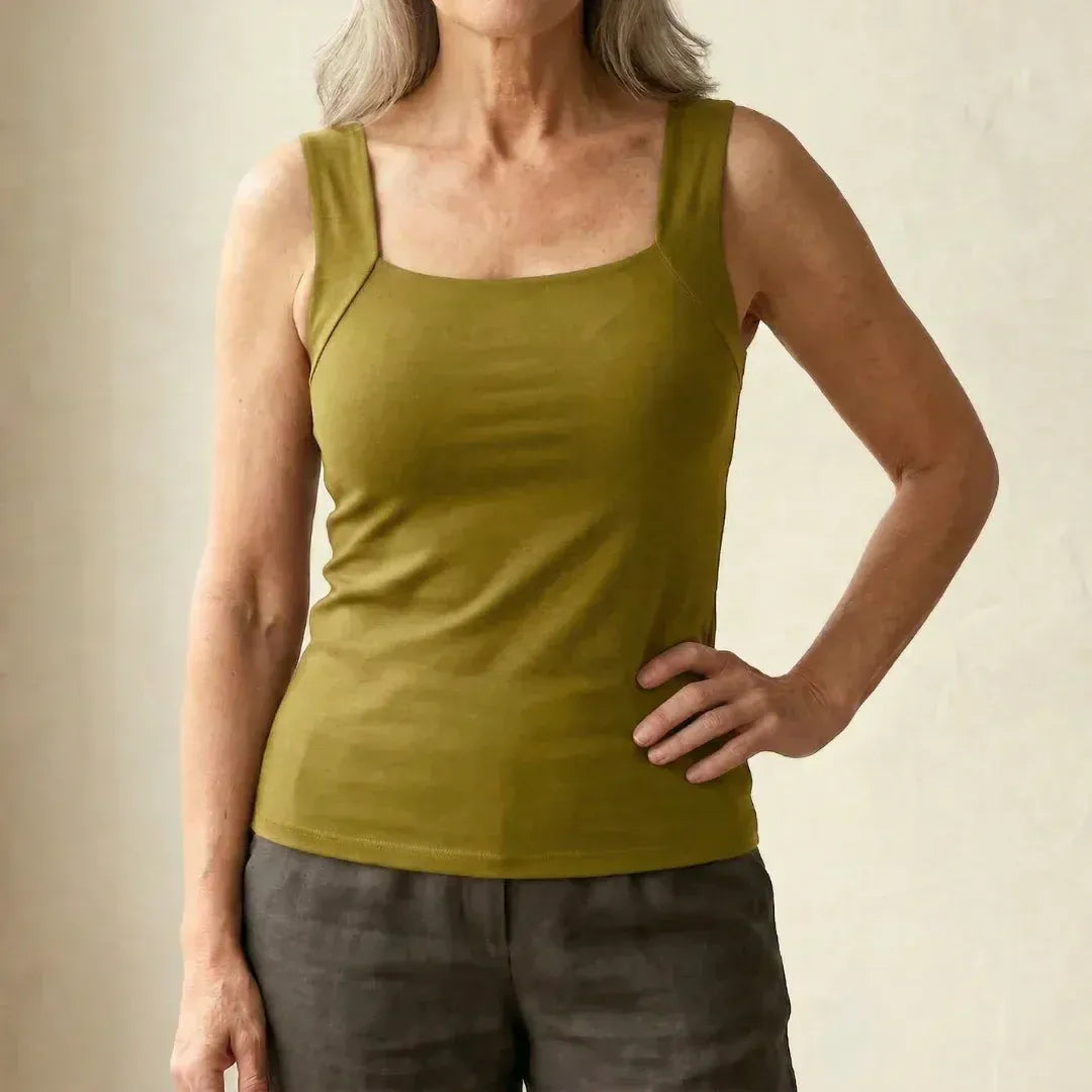 Roxana | Camiseta de Tirantes con Sujetador Integrado