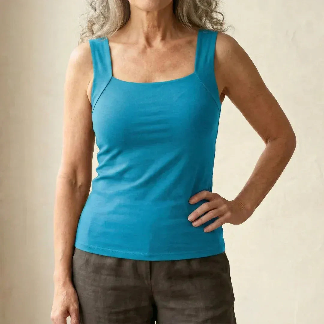 Roxana | Camiseta de Tirantes con Sujetador Integrado