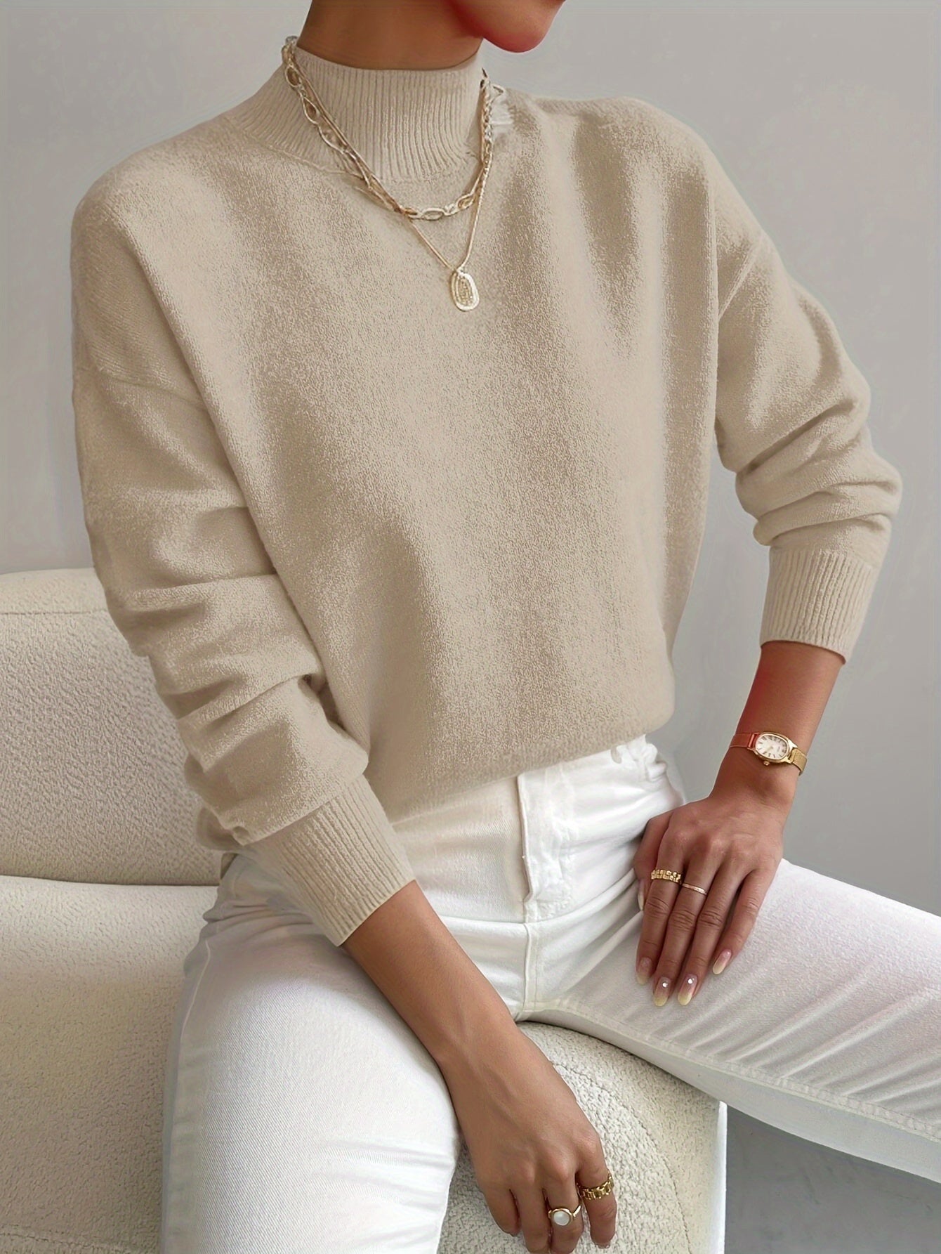 Elina | Suéter Premium Tacto Cachemira