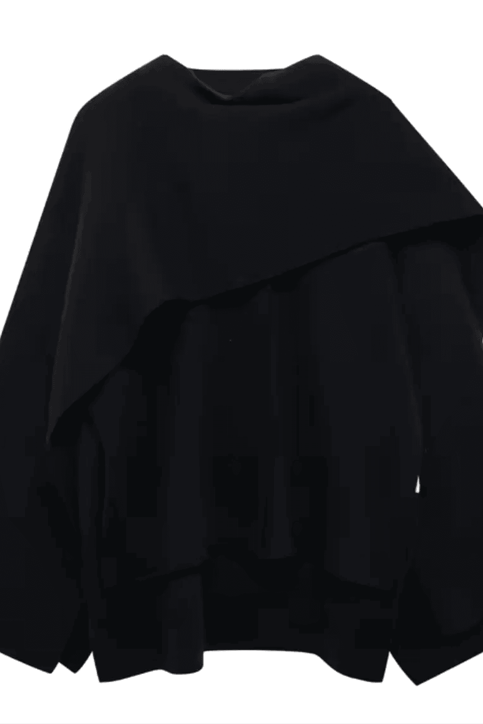 MIRAE – Elegante chaqueta tipo capa para mujer